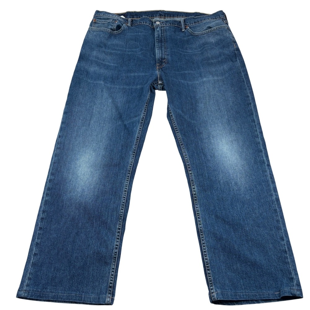 Levi's 559 Relaxed Straight Jeans Blue Mens 42x29 Hemmed (Tagged 42x36) Workwear